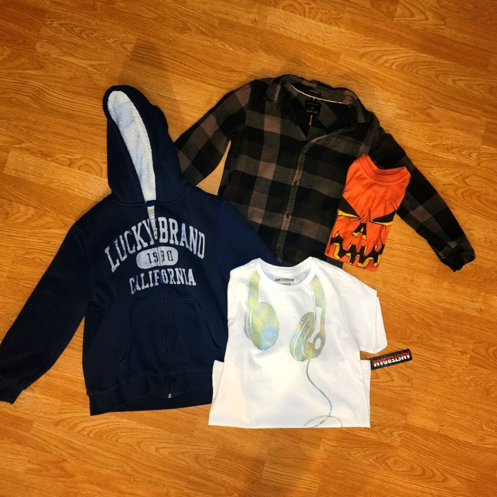Lucky and Cactus boys 4 PC bundle size 10